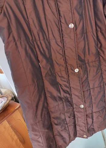 Kadın uzun pardüsö mont - Görsel 9