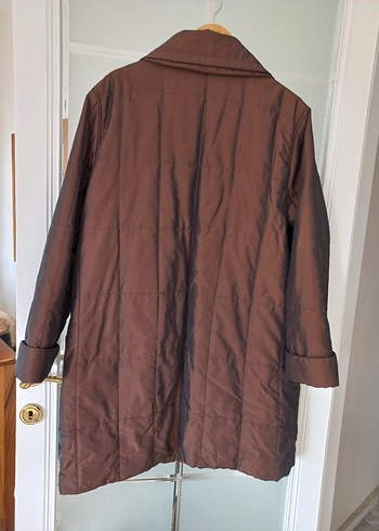 Kadın uzun pardüsö mont - Görsel 4