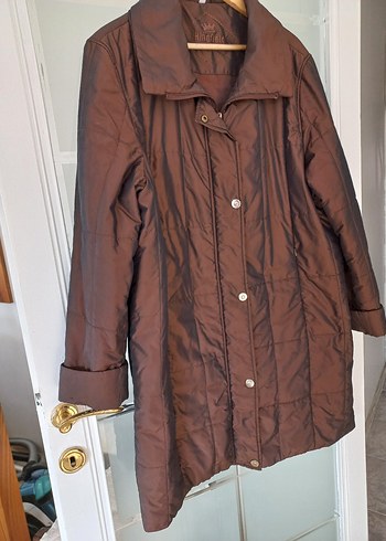 Kadın uzun pardüsö mont - Görsel 8