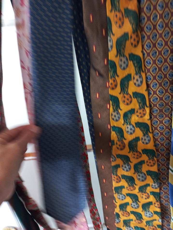 Bohem Çok Renkli Retro Kravat Seti - Görsel 4