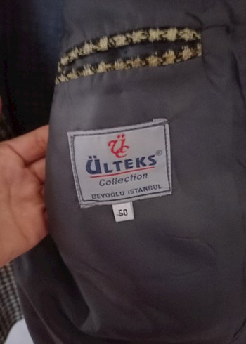 Ülteks Gri Erkek Ceket - Görsel 2