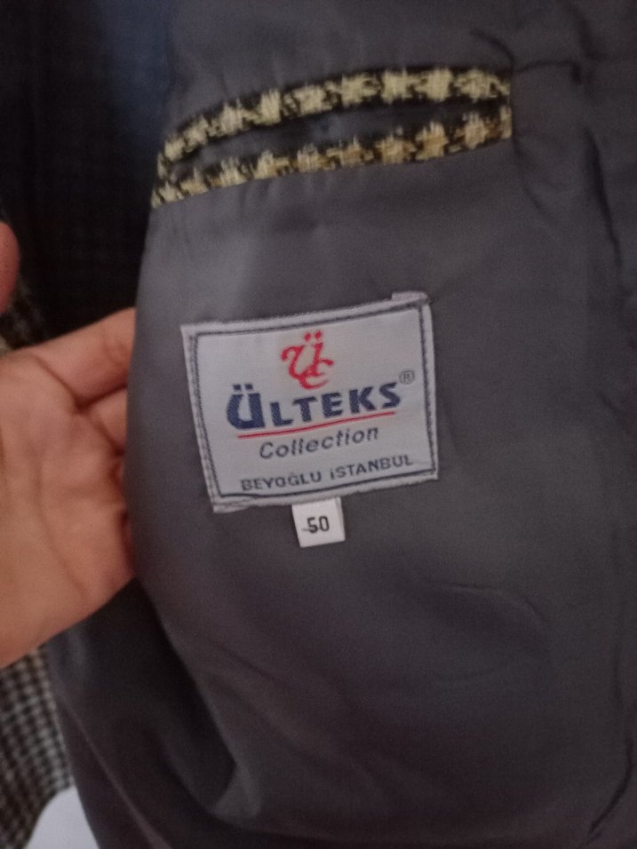 Ülteks Gri Erkek Ceket - Görsel 2