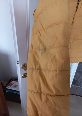 Sarı Erkek midi Boy Kışlık Fermuarlı Mont - Görsel 3