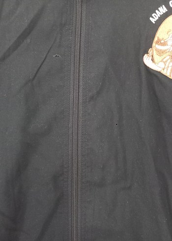 Fermuarlı Siyah eşofman üstü - Görsel 3