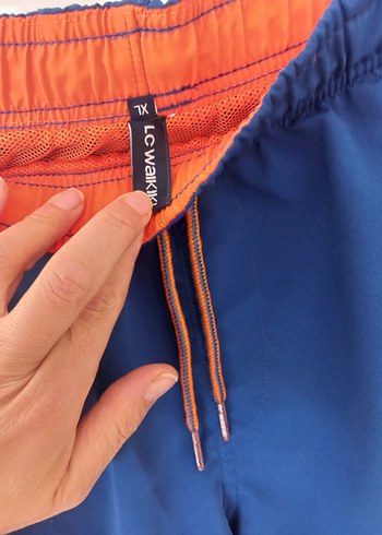 Erkek Lacivert Deniz Şortu - Görsel 4