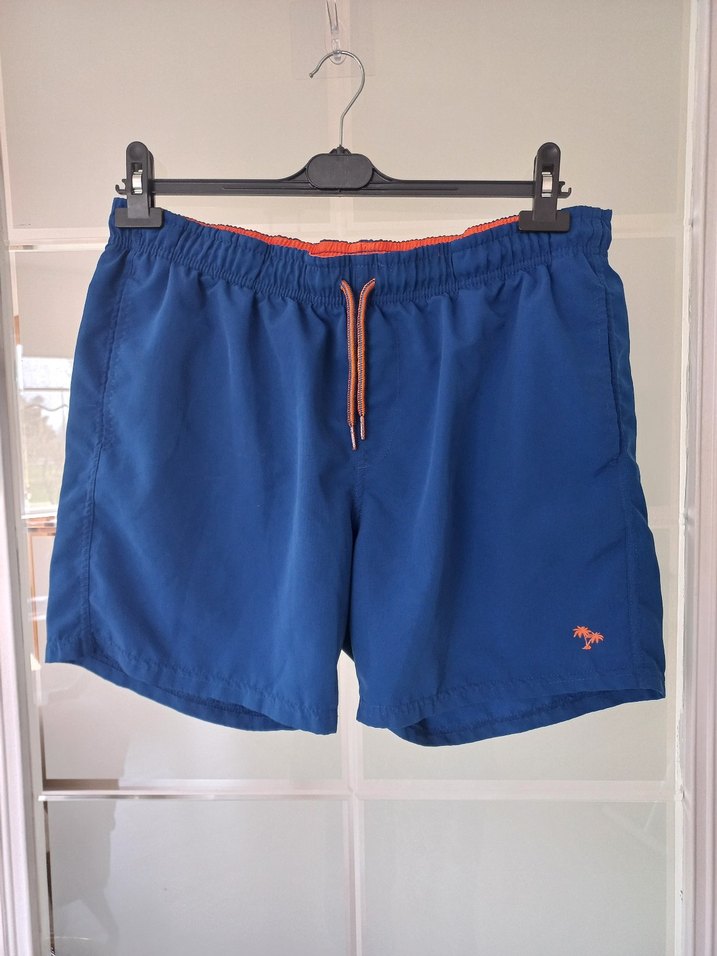 Erkek Lacivert Deniz Şortu - Görsel 5