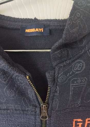 Lacivert Erkek Çocuk Denim Ceket sweatshirt