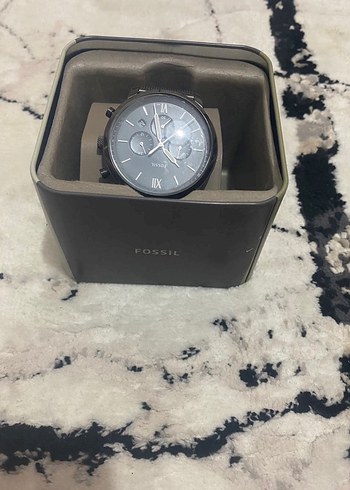 Fossil FS5699 Model Erkek Siyah Hasır Kordonlu Saat - Görsel 2