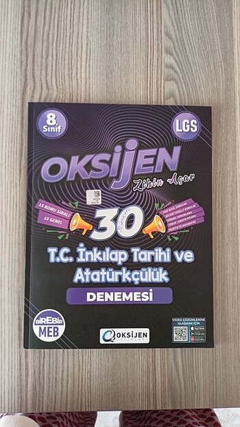 8.sınıf inkılap test kitabı