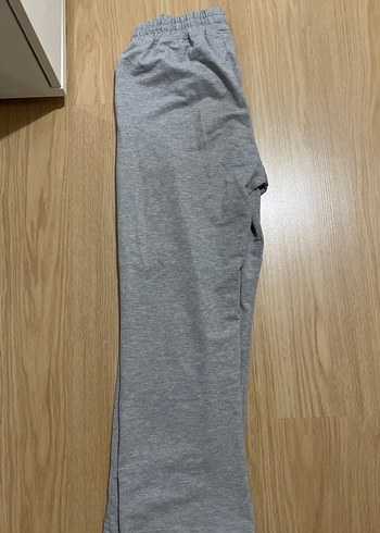 Flaw Gri Rahat Kesim Unisex Eşofman Altı - Görsel 2