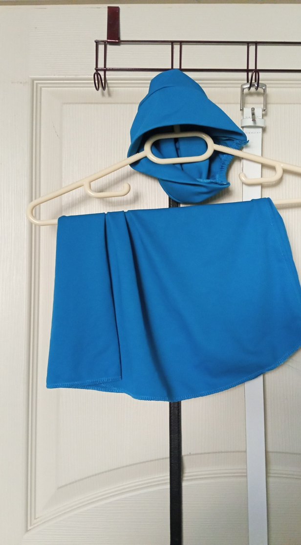 Mavi Baskılı Uzun Kollu deniz haşeması - Görsel 3