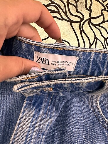 xl Beden Zara denim şort