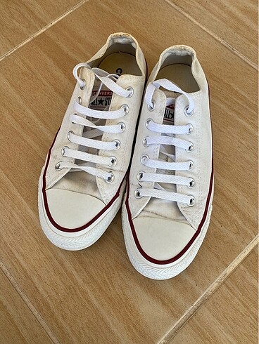 Converse orj beyaz spor ayakkabı