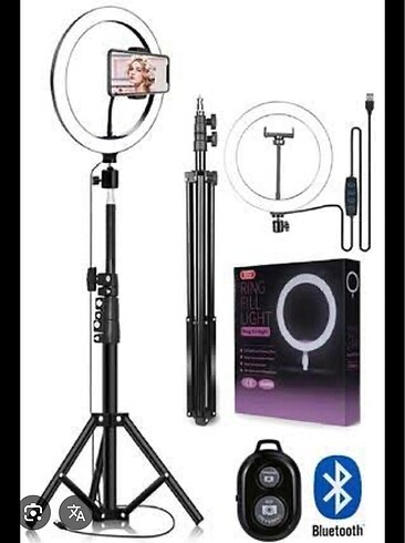 Makyaj ışığı tripod ışık ayarlı