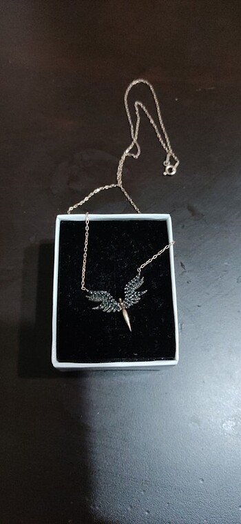 Sterling silver Gümüş kolye melek