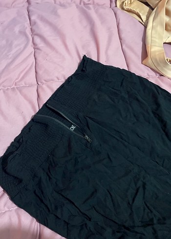 Siyah Straplez Kısa Tulum - Görsel 2