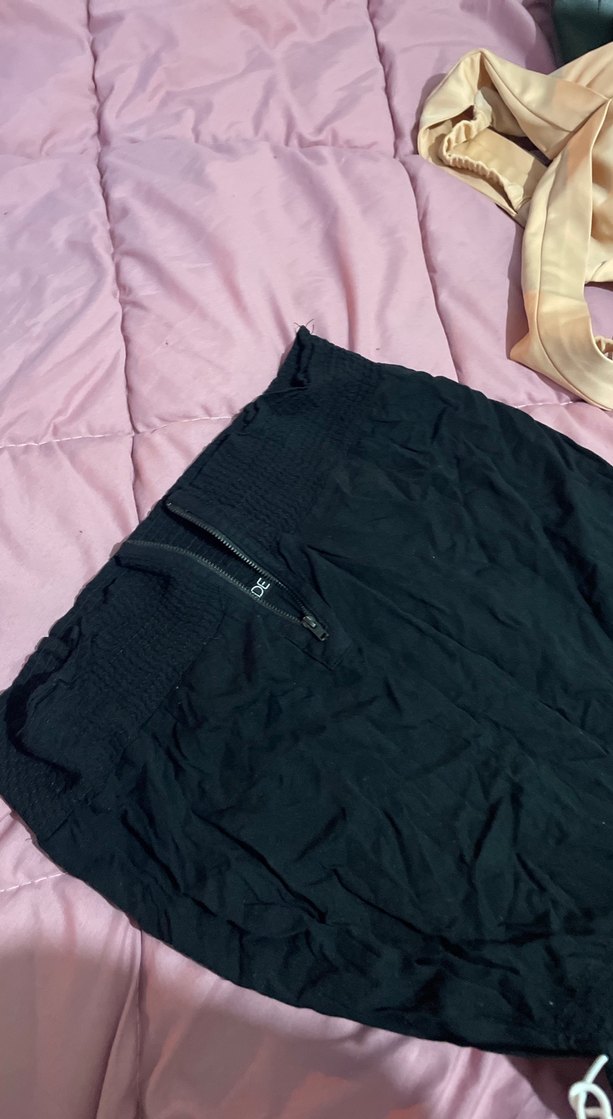 Siyah Straplez Kısa Tulum - Görsel 2