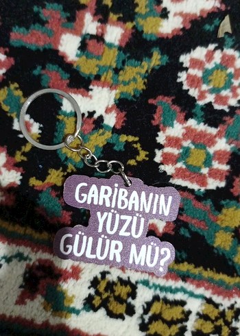Diğer Renkli Tüylü Bohem Anahtarlık