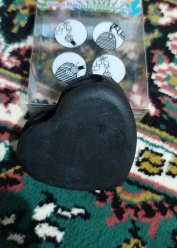 Diğer Siyah Silikon Makyaj Fırçası Temizleyici