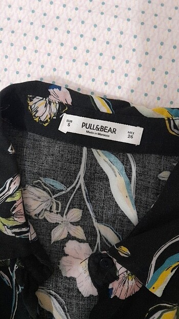 Pull and Bear Pull and bear retro gömlek