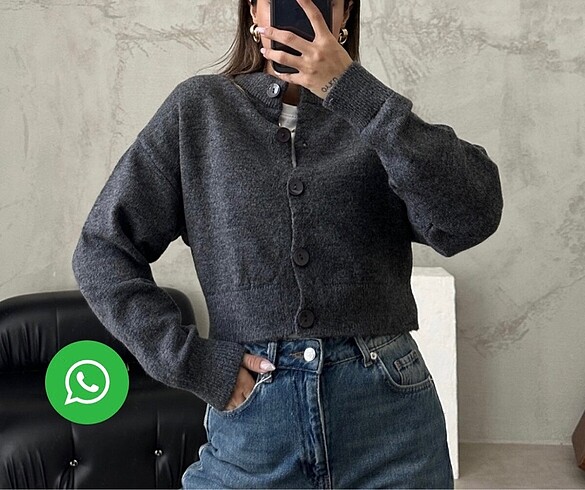 Zara gri hırka