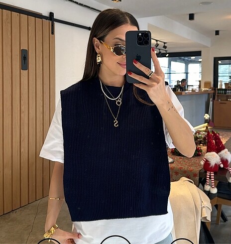 Zara süveterli tshirt