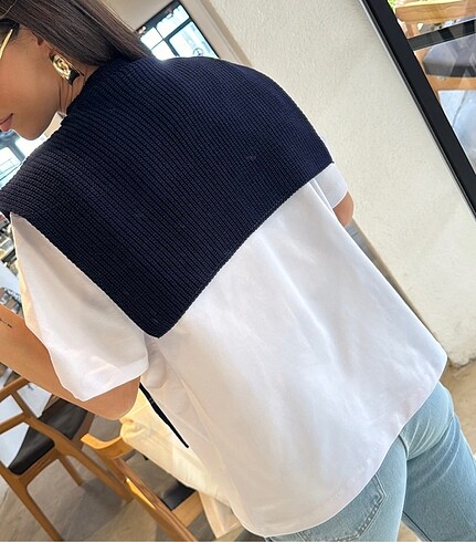 Zara Zara süveterli tshirt