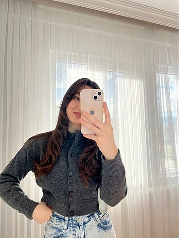 s Beden Zara crop hırka