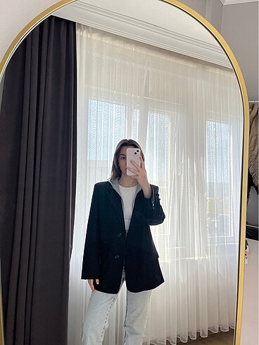 Zara kapşonlu blazer
