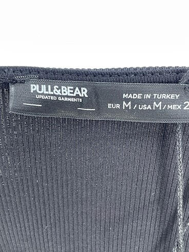 m Beden siyah Renk Pull and Bear Kısa Elbise %70 İndirimli.