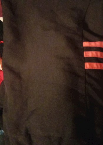 Düğmeli Siyah orjinal Adidas Eşofman  Altı - Görsel 3