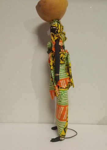 AFRİKALI KADIN FİGÜRÜ - Görsel 2