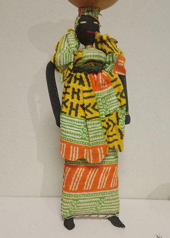 AFRİKALI KADIN FİGÜRÜ - Görsel 4