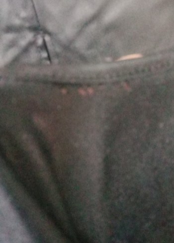 Siyah Kadife Drapeli Midi V-Yaka Kadın Elbise - Görsel 5