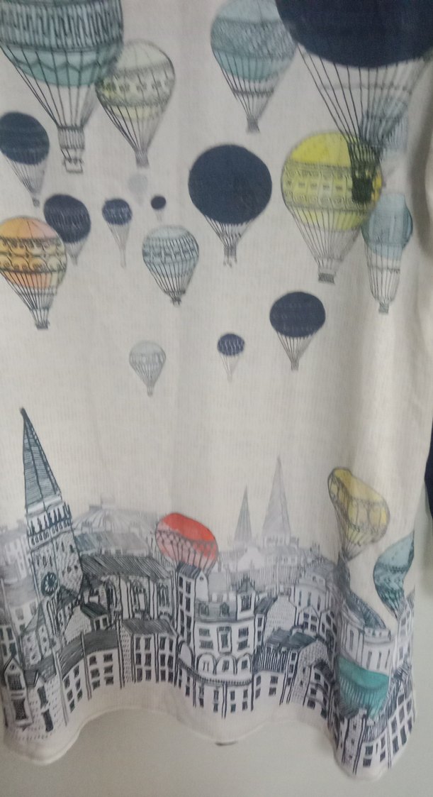 Bohem Tarzı Baskılı Uzun Kollu Tişört - Görsel 3