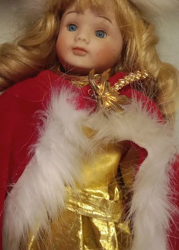 1999 Vintage Porselen Bebek - Görsel 2