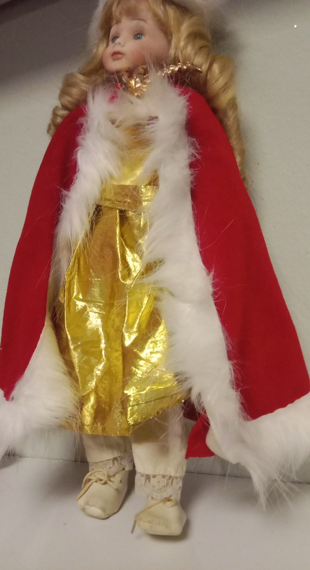 1999 Vintage Porselen Bebek - Görsel 3