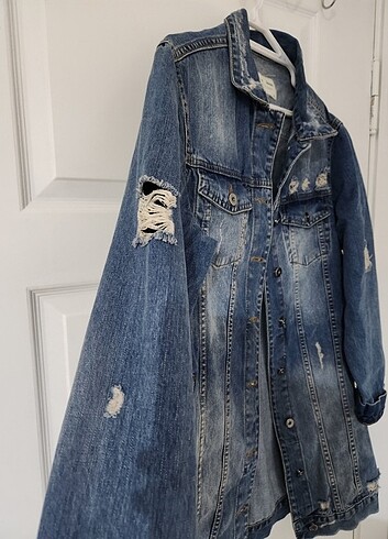36 Beden mavi Renk #jean#ceket#batik#zara#mango