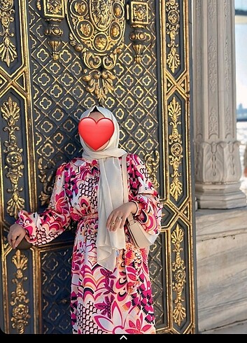 40 Beden pembe Renk Elbise