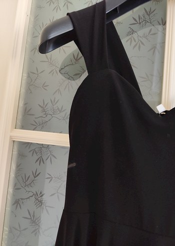 Diğer ASSSO marka Siyah V Yakalı Uzun Gotik Elbise