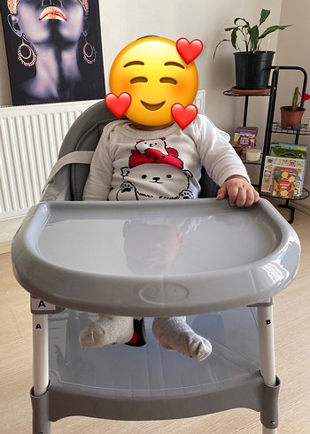 Baby Plus Multi Masalı Mama Sandalyesi