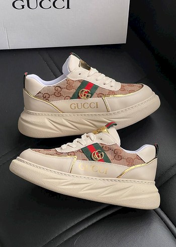 diğer Beden Gucci Beyaz Platform Topuklu Sneakers