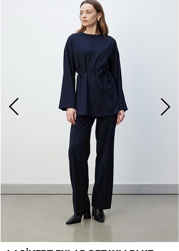 Siyah Uzun Kollu Kadın tunik Be blue marka - Görsel 4