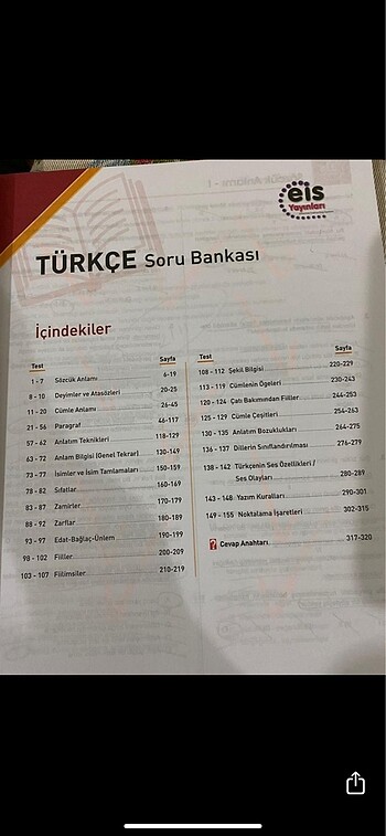  eis türkçe soru bankası
