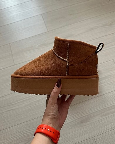 37 Beden camel Renk Ugg Australia Platform & Ultra Mini Bot