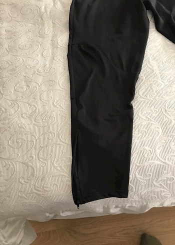 Siyah Nike Fermuarlı Erkek Eşofman Altı - Görsel 4