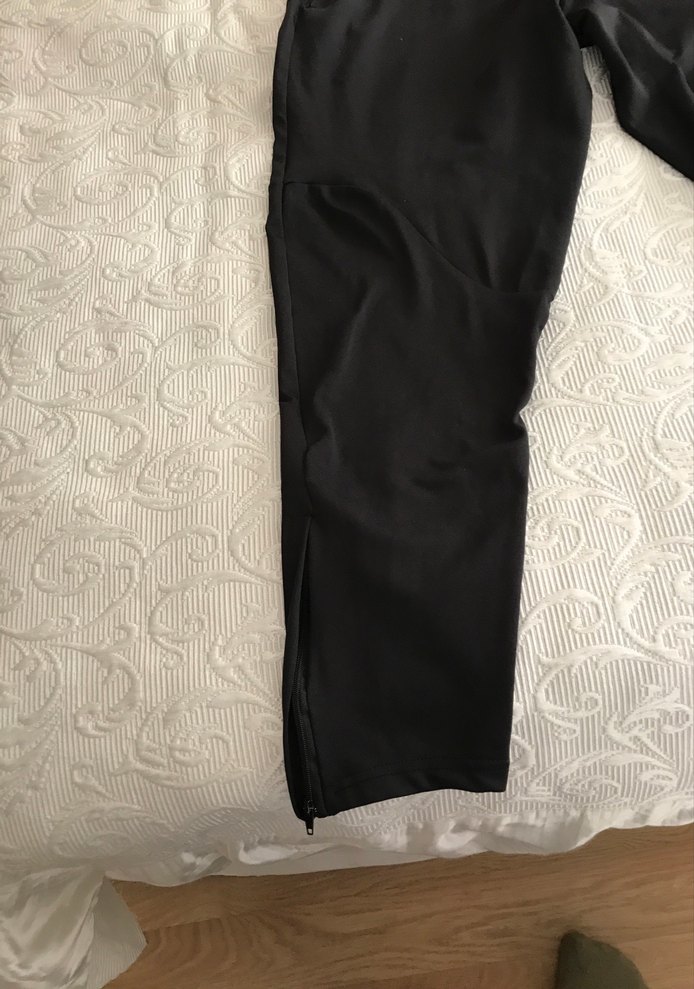 Siyah Nike Fermuarlı Erkek Eşofman Altı - Görsel 4