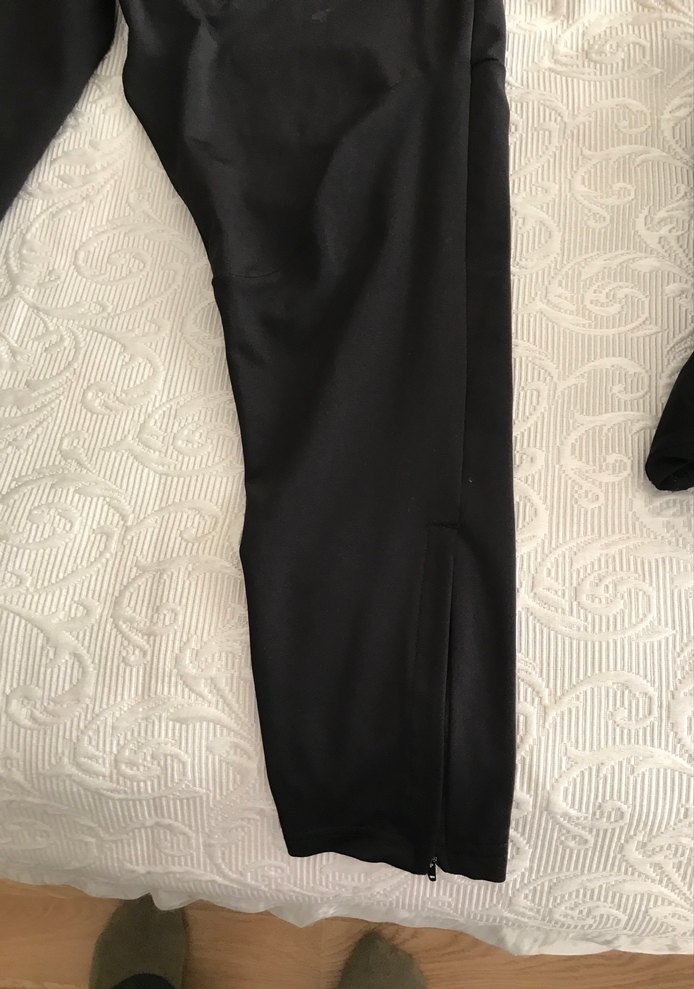 Siyah Nike Fermuarlı Erkek Eşofman Altı - Görsel 5