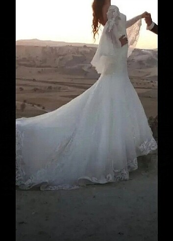 Aysira balık model gelinlik - Görsel 2