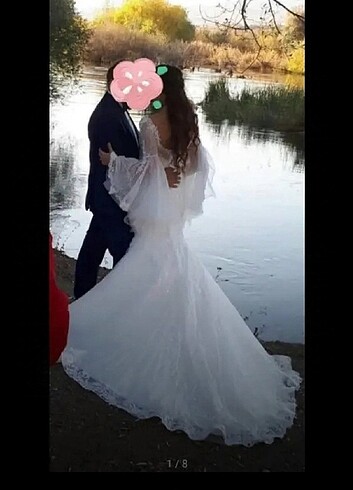 Aysira balık model gelinlik - Görsel 4